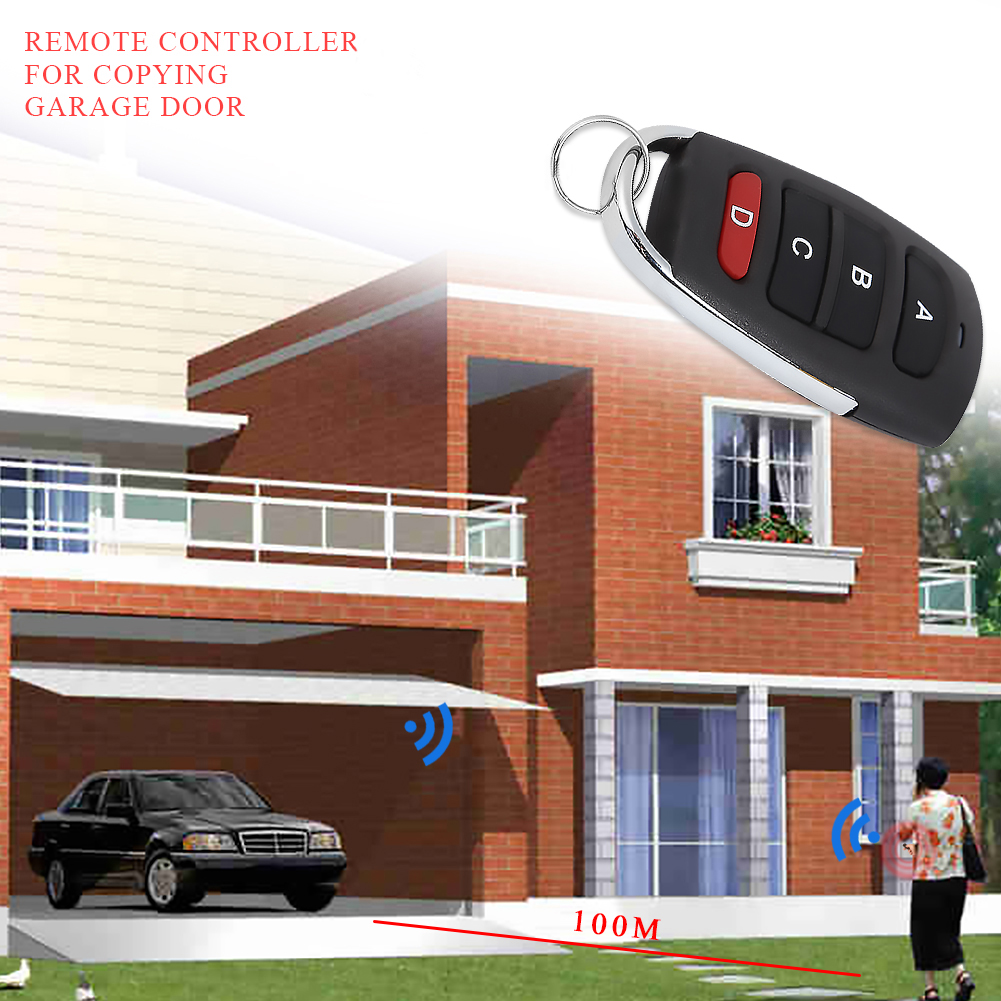 433.92 Mhz Duplicator Remote Control 4 Channel Garage Door Gate Key Fob Peripheral Devices Can Save By Nearly 40%. 