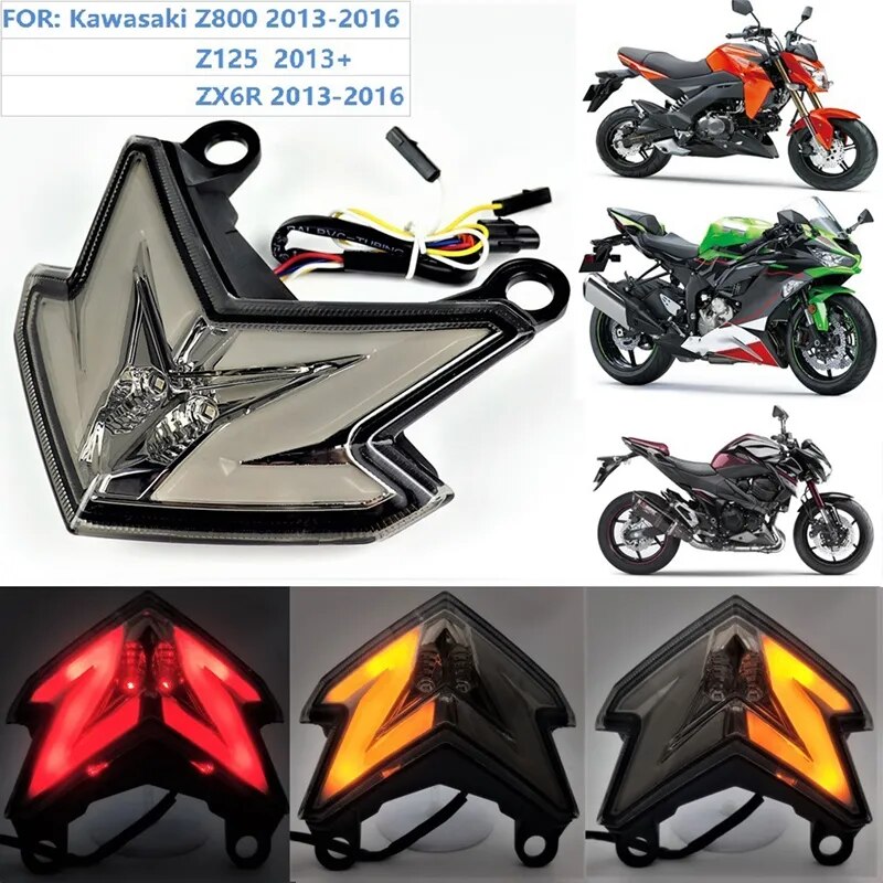 Kawasaki z800 tail deals light