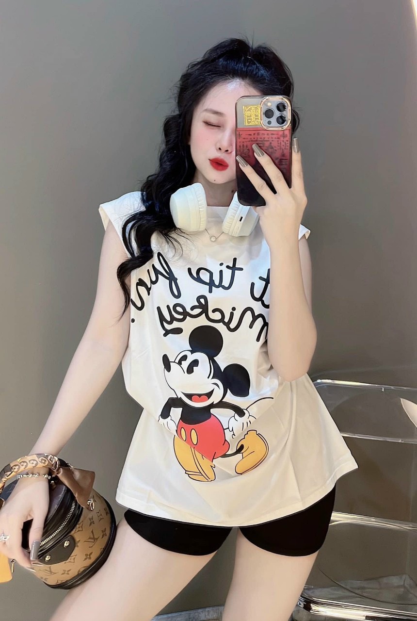 COMBO 2 Set bộ đùi chất cotton hình Micky