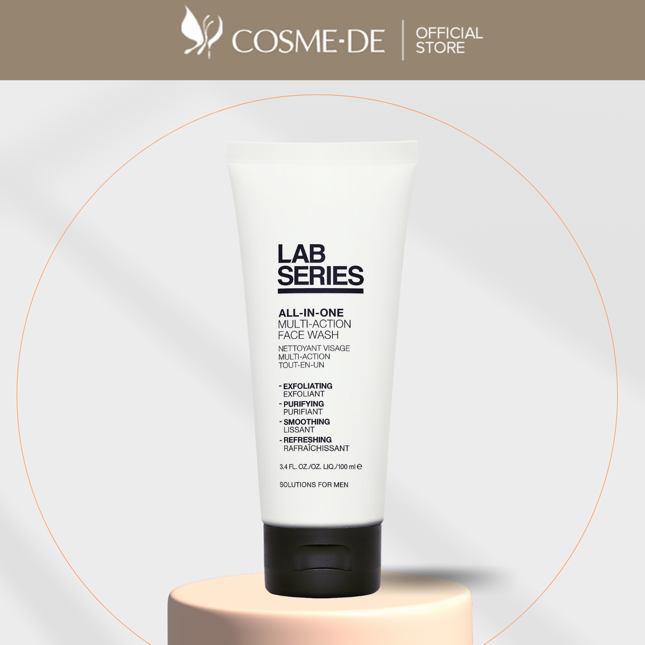 Lab Series Clean AllInOne MultiAction Face Wash For Men 100ml