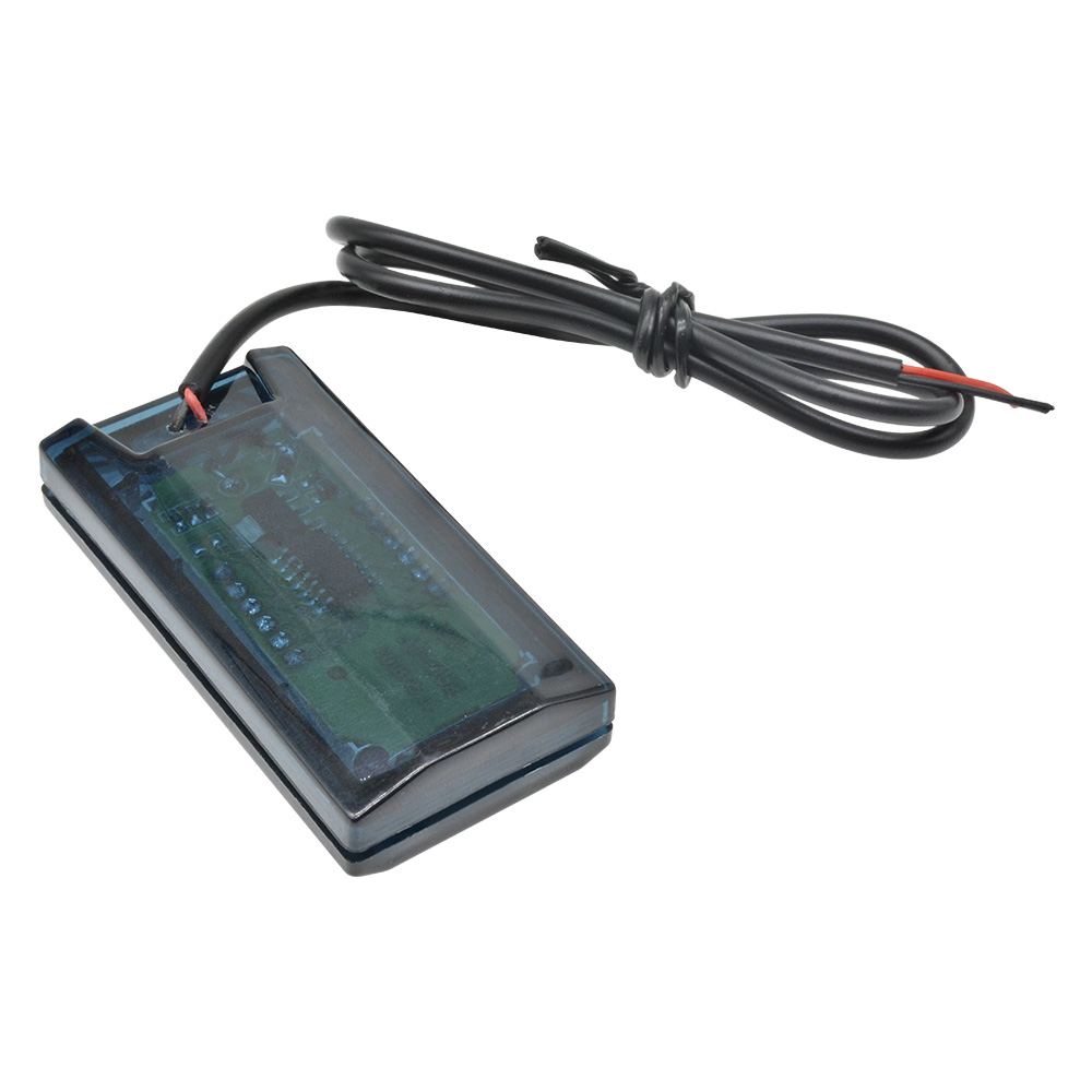 Original Aideepen 12V DC Digital LED Display Voltmeter Waterproof Car Motorcycle Voltage Volt Gauge Panel Meter