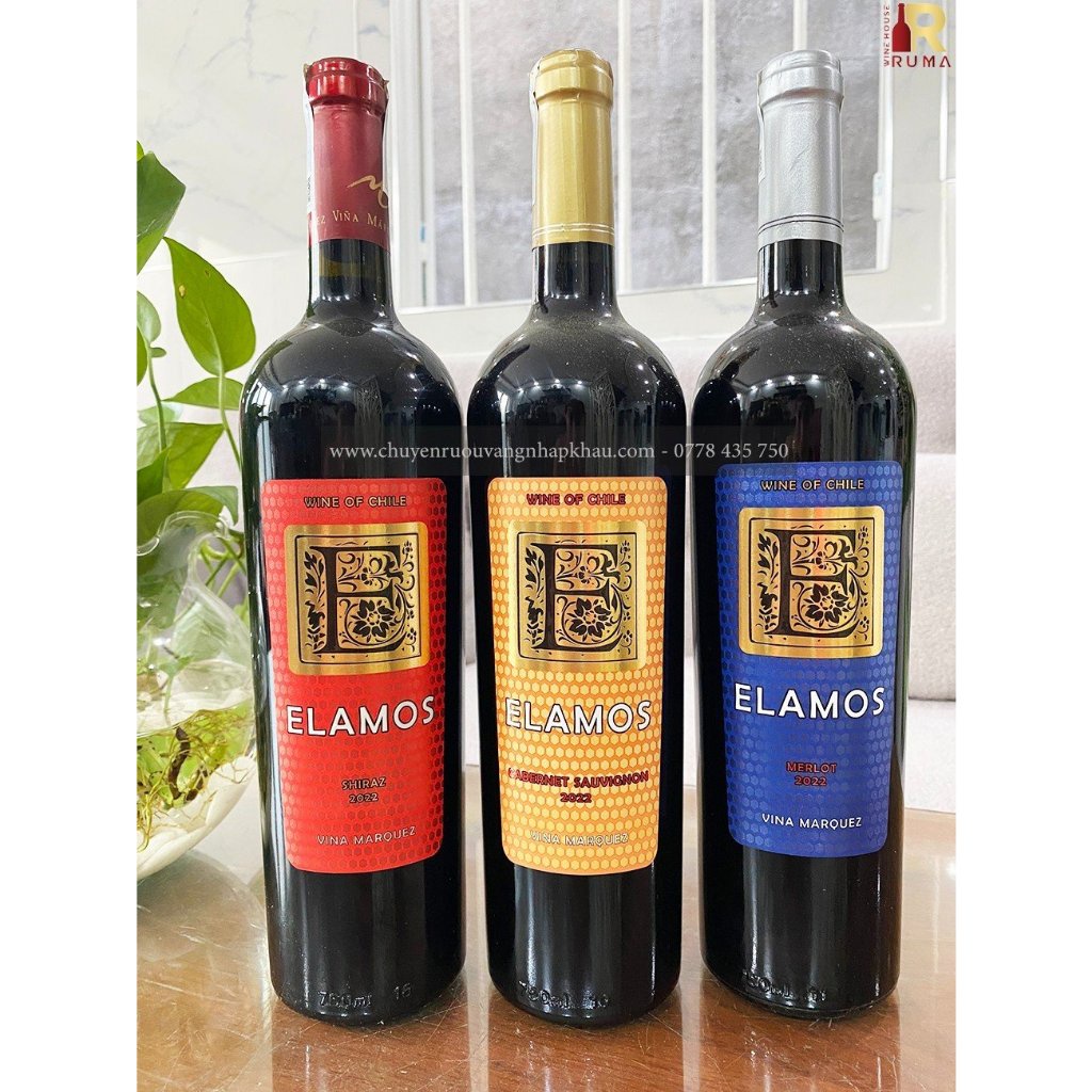 Vang Chile Elamos nhập khẩu chính hãng