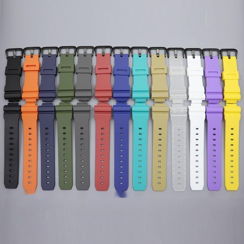 For Casio Watch Adapter Strap Accessories DW-6900 5600 Universal 16mm G-shock Strap