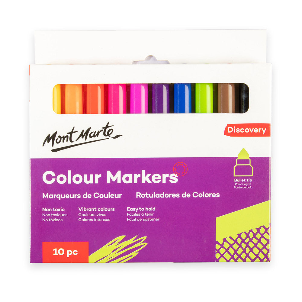 Mont Marte Colour Markers 10pc.