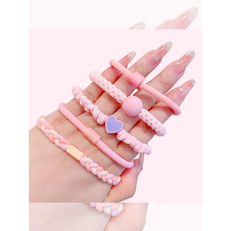 Set 15 Dây Cột Tóc Thời Trang Hàn Quốc Cho Nữ