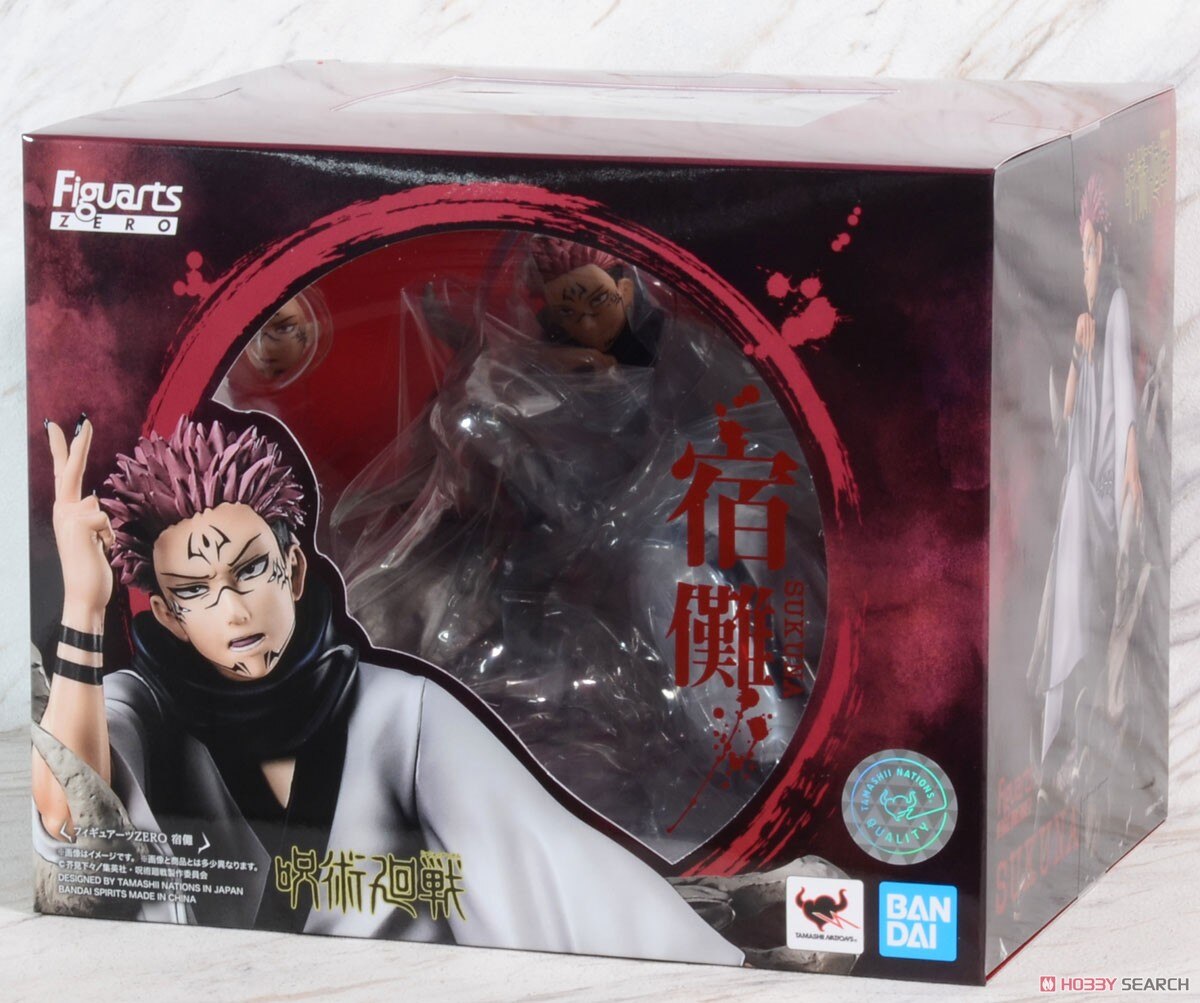BANDAI Original Figuarts ZERO Jujutsu Kaisen Sukuna Anime Hoạt động PVC Hình Hoàn thành Mô hình Bộ sưu tập Sở thích