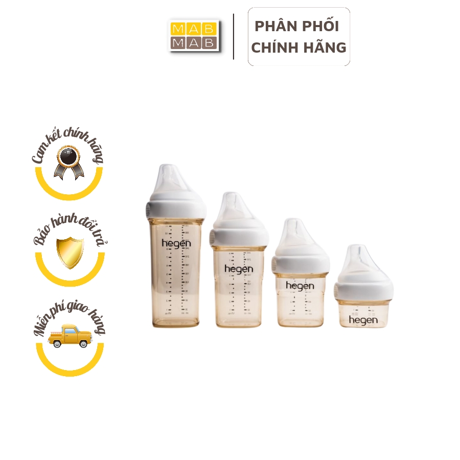 Bình sữa Hegen cao cấp cho bé 150ml 240ml 330ml
