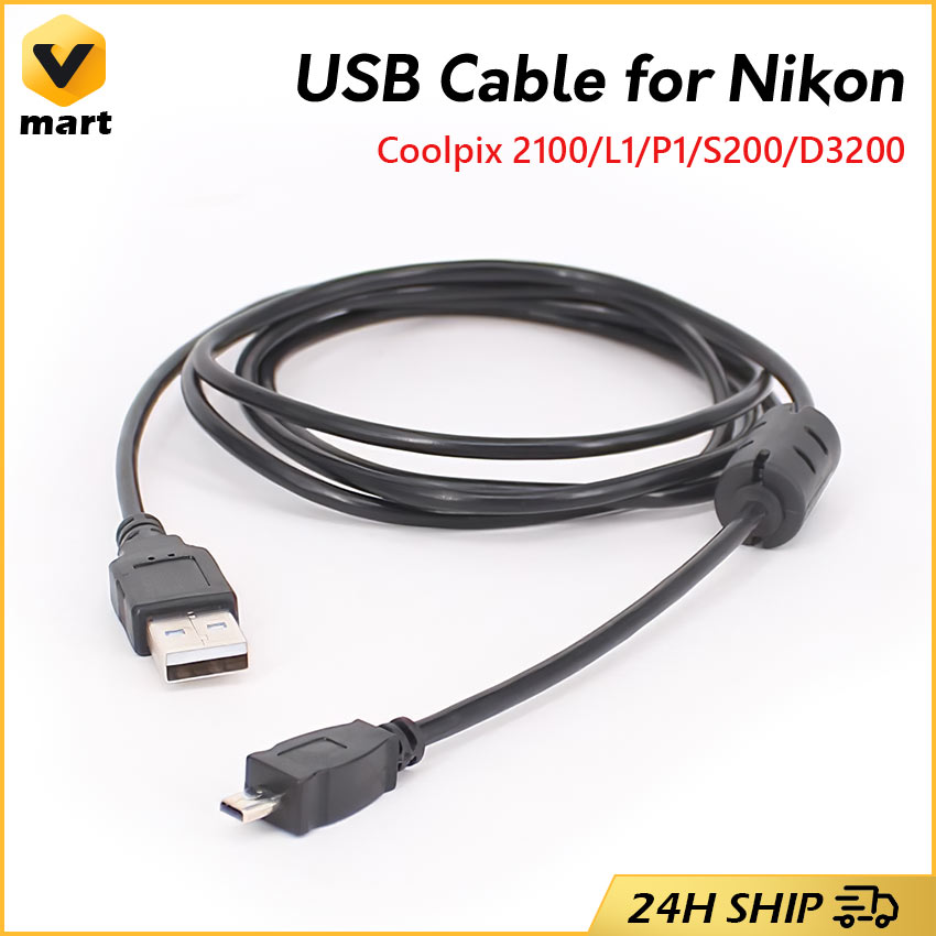 USB Data Sync Cable Lead UC-E6 for NIKON UC-E6 UC-E23 UC-E17 USB