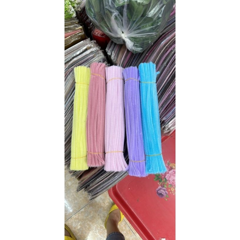 TÁCH LẺ kẽm nhung. 1 bó 50 sợi.
