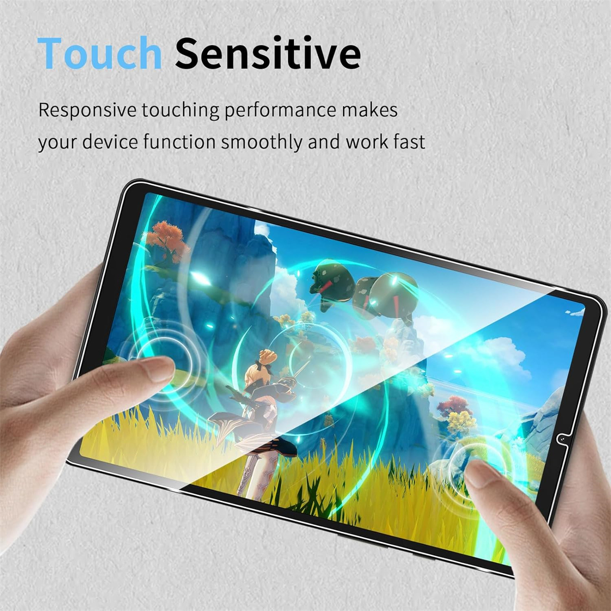 Screen Protector for Lenovo Tab M11 (11 Inch) 2024 Released Transparent Anti-scratch Tablet Tempered Glass Film Anti-fingerprint. 