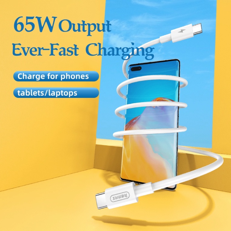 Cáp Sạc Nhanh 65W Remax RC-191 Cổng PD Type-C