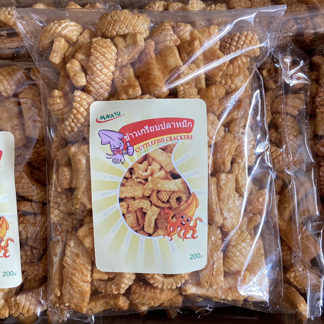 Snack mực Thái Lan Mikato 200g