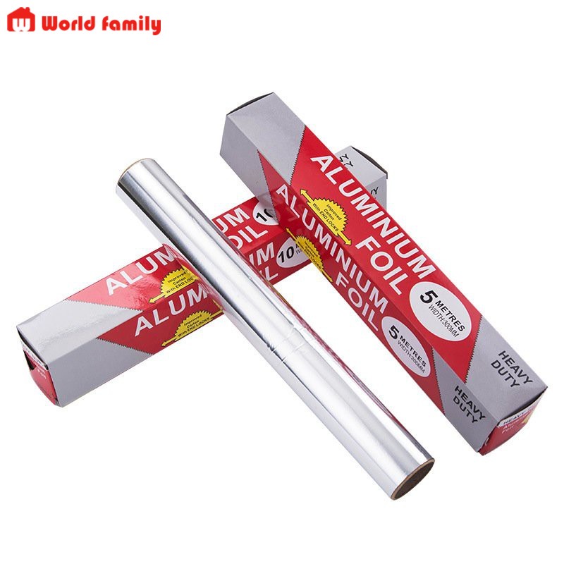 Cuộn Giấy Bạc Nướng Thịt Cá, Bọc Thực Phẩm 30cm x 10ft - S379
