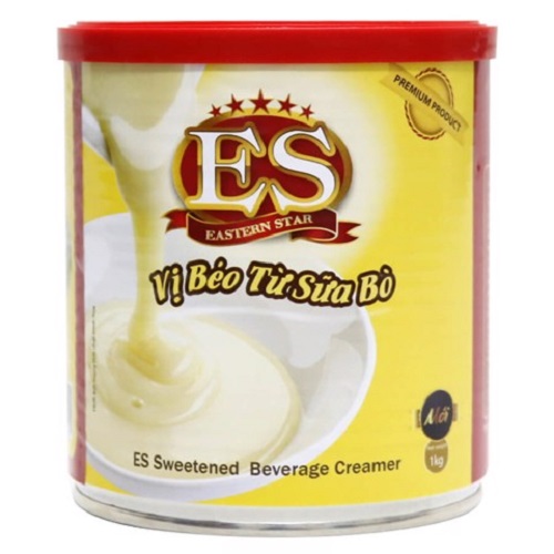 Sữa đặc Creamer ES có đường 1kg Malaysia Nắp đỏ