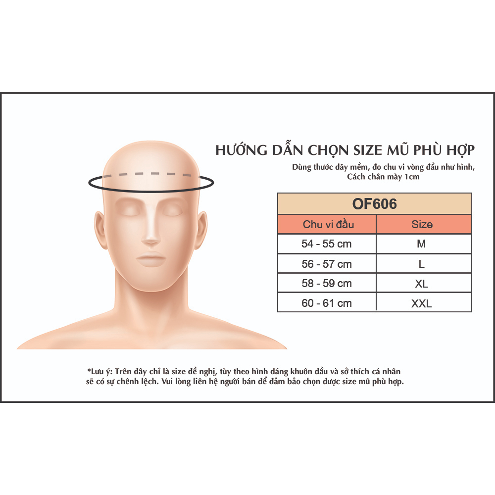 Mũ Bảo Hiểm Đa Năng LS2 OF606 Drifter