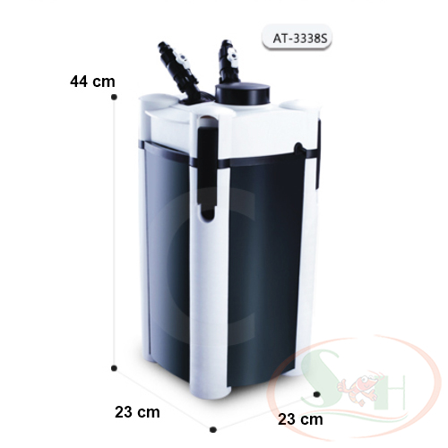 Lọc thùng atman at 3336s, 3338s, 3339s canister filter lọc ngoài bể cá tép thủy sinh