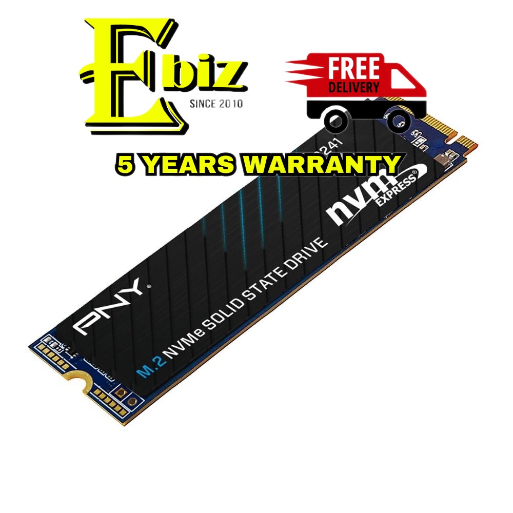 PNY CS2241 1TB NVMe Gen4 SSD – Bis Zu 5.100 MB/s Lesen, M.2, Für Gaming & High-Performance-PCs