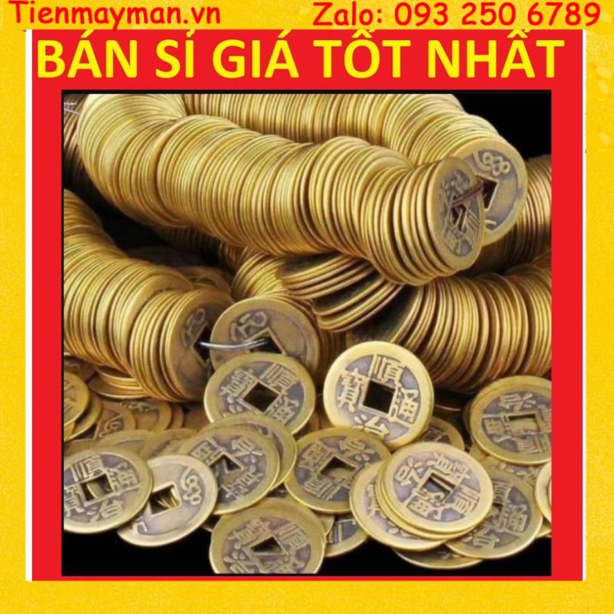 Đồng Xu Ngũ Đế phong thủy may mắn chiêu tài