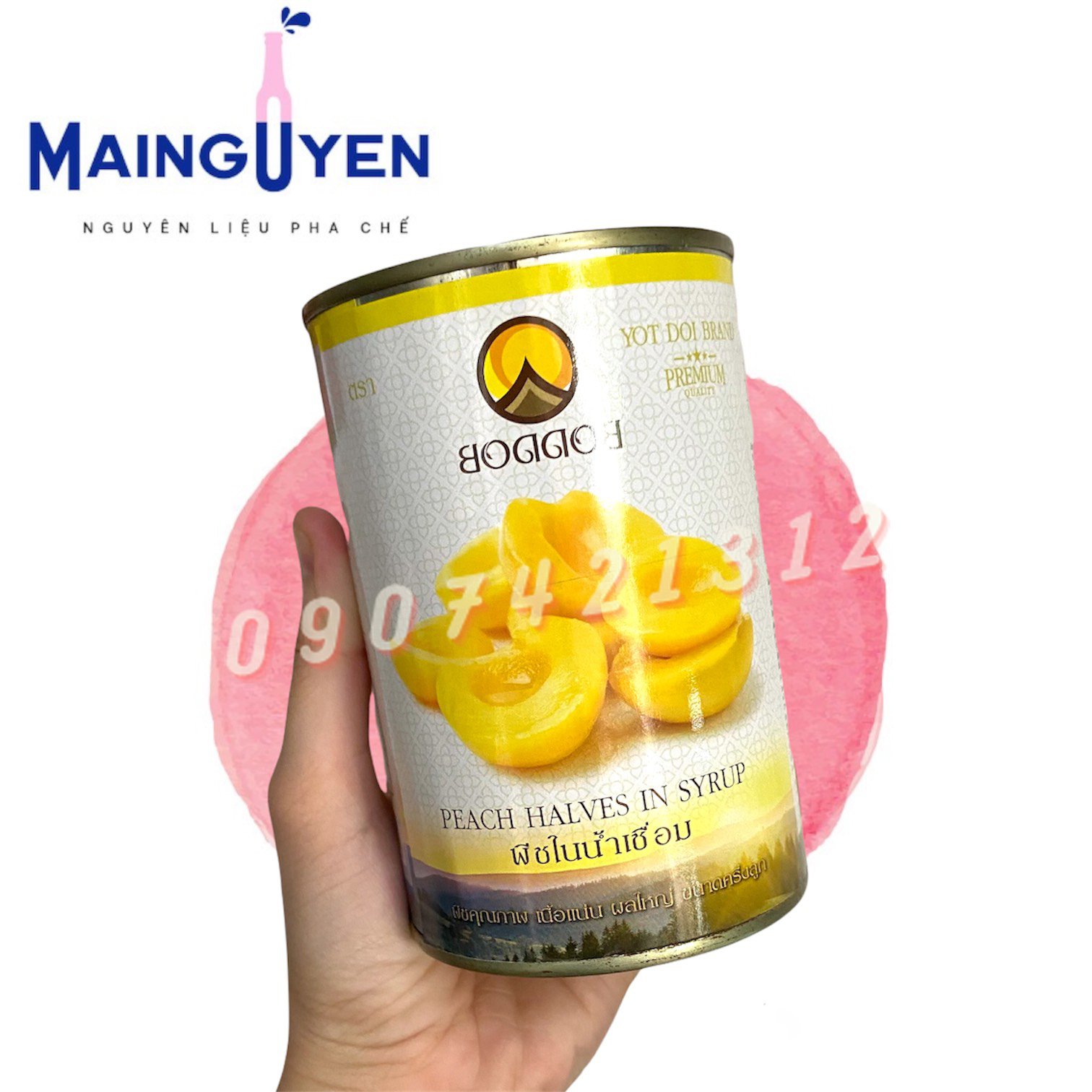 Đào thái Boddob 820gram Hàng Chính Hãng CTy (La MEGA) Nhập Khẩu