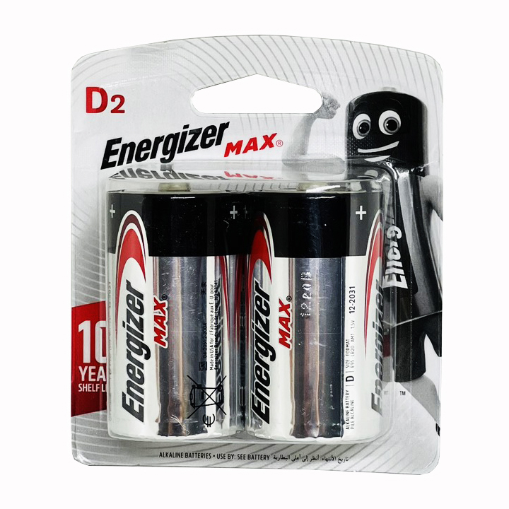 Pin Đại Energizer Max E95 Size D Chính Hãng Dung Lượng Cực Cao