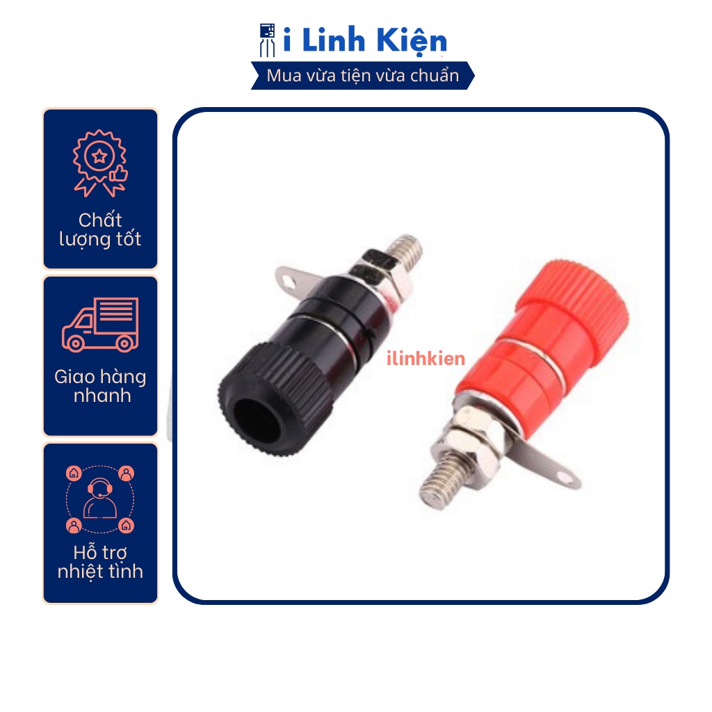 Đôi jack bắp chuối cái 4mm