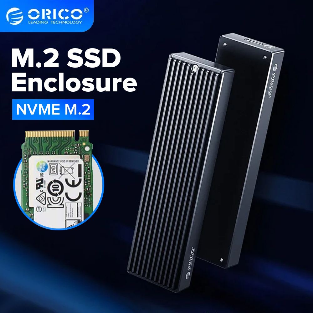 ORICO Adaptor Enclosure NVMe SSD to USB Type C M2PV-C3