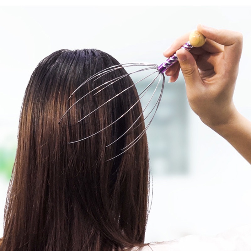 Cây Massage Đầu Bạch Tuột Thư Giãn ( màu ngẫu nhiên)