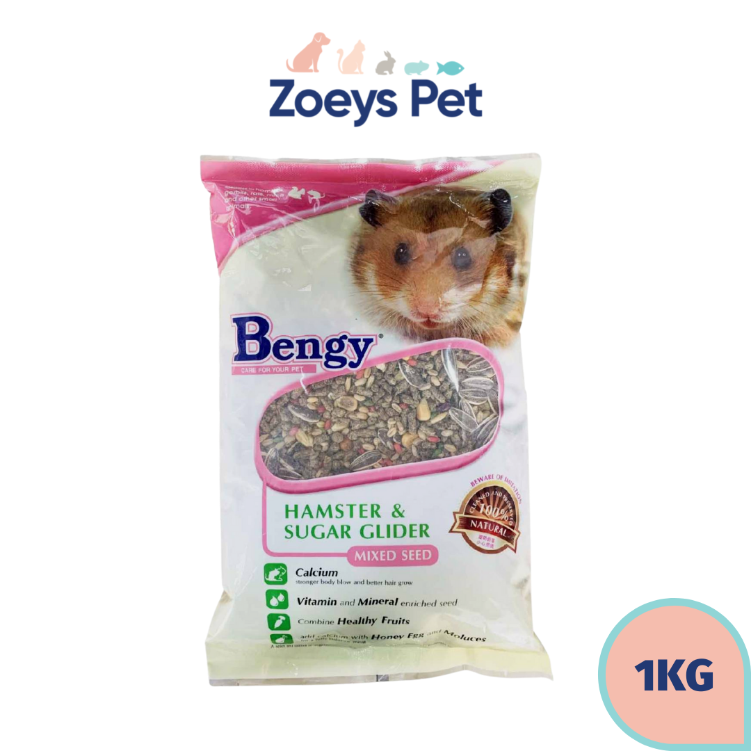 Bengy Hamster Mixed Seed Hamster Food 1kg | Lazada