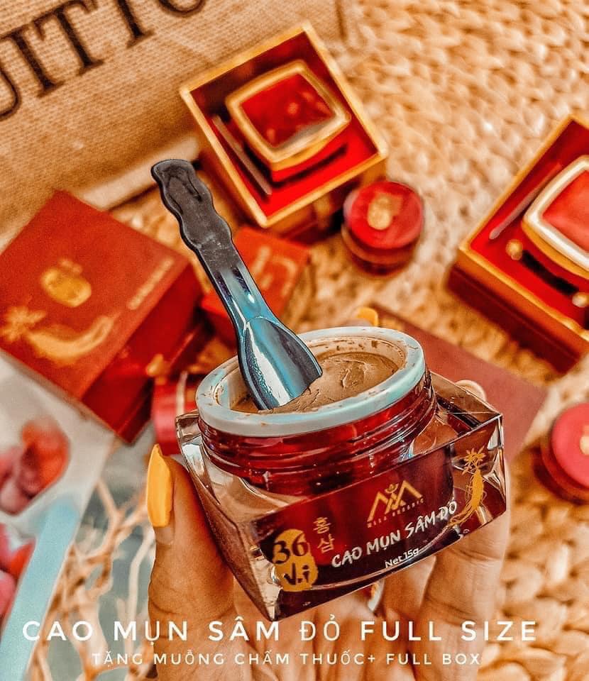 Cao Mụn Sâm Đỏ 36 Vị MEEA ORGANIC - Làm Đẹp Da