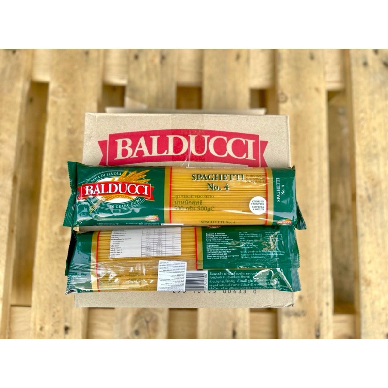 Mì ý spaghetti No.4 Balducci 500g