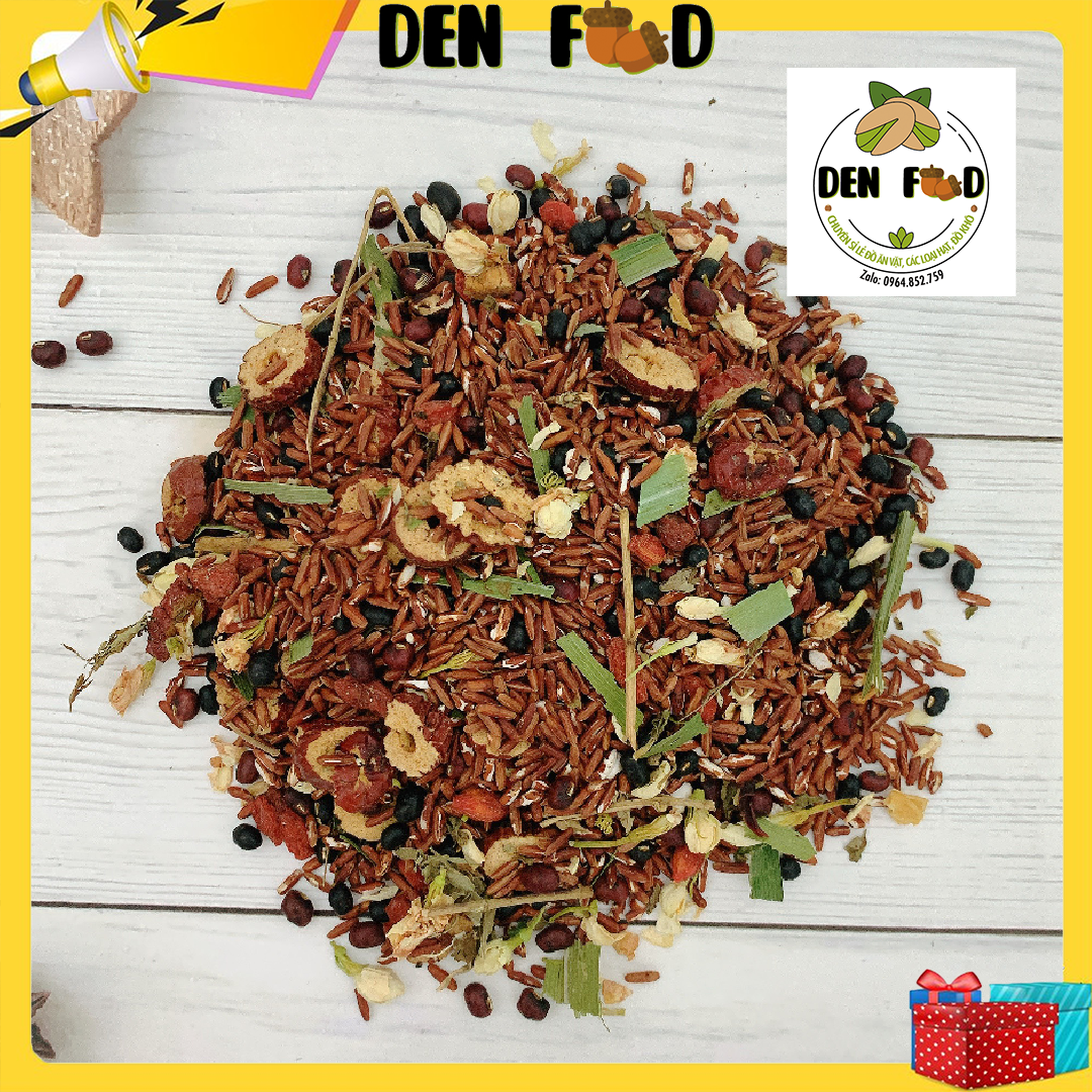 Trà gạo lứt thảo mộc Denfood
