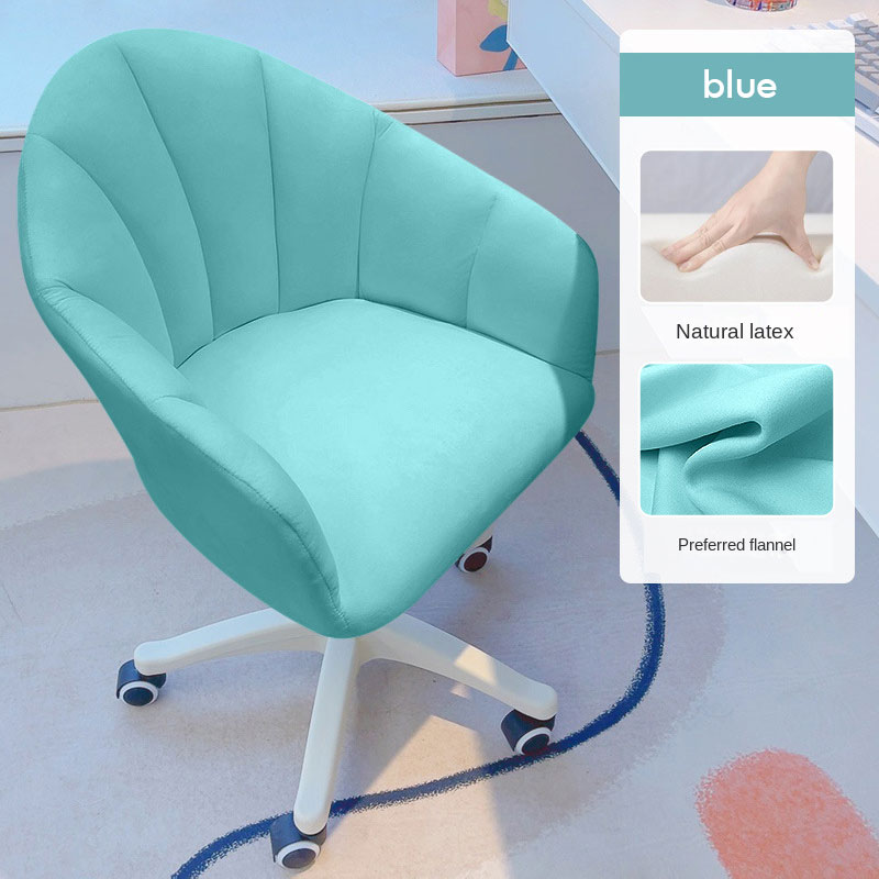 Home computer chairs, bedrooms, cute desks, chairs for girls, dormitories, learning, lifting, writing, rotating chairs, sedentary makeup chairs