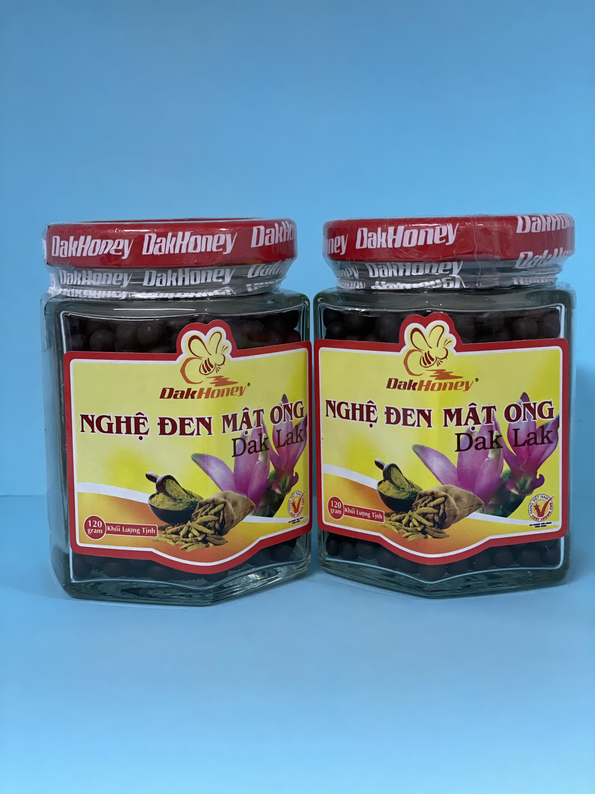 NGHỆ ĐEN MẬT ONG DAKHONEY 120G