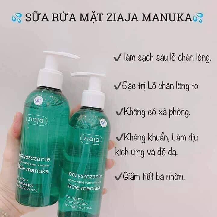 Sữa rửa mặt + Tẩy da chết+ Toner Ziaja