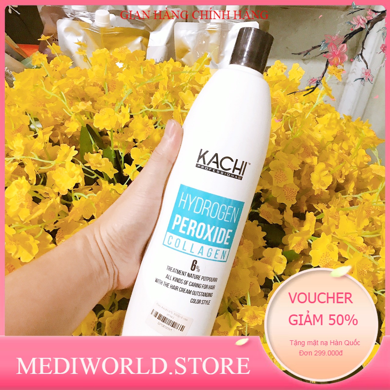 OXI TRỢ NHUỘM KACHI 1000ml