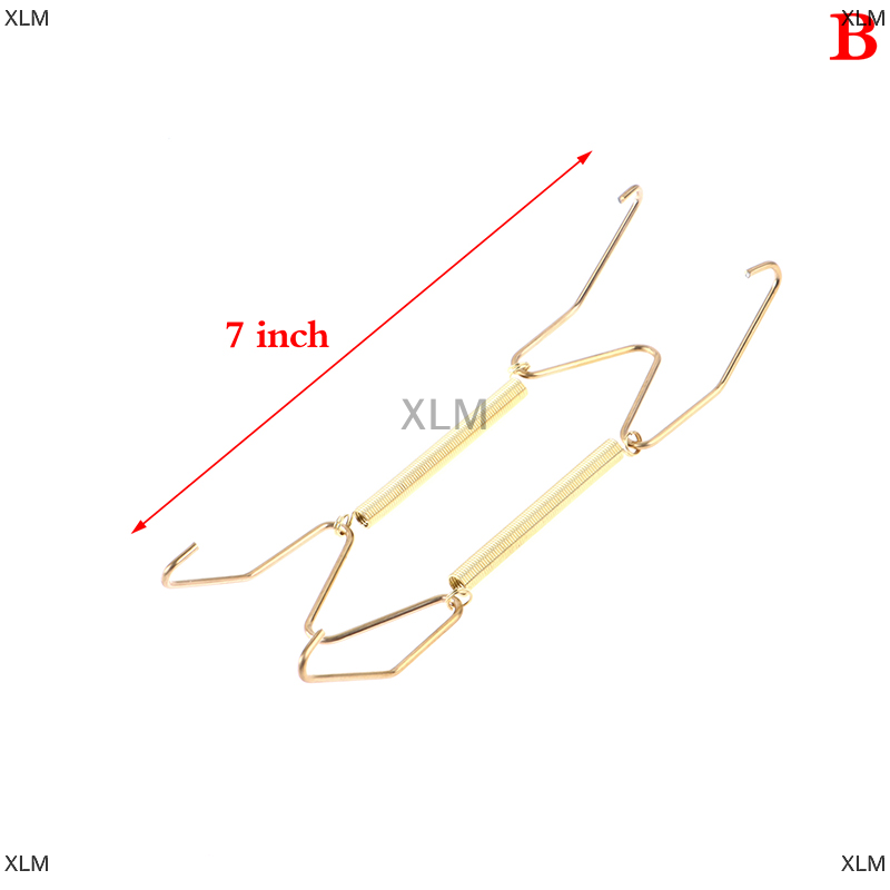 XLM Móc Treo Đĩa trưng bày treo tường móc giữ lò xo Đĩa trang trí loại W móc vô hình