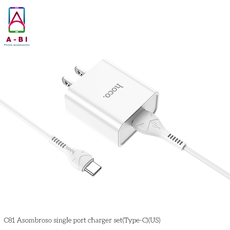 Bộ Củ sạc Hoco C81/C81A - Lightning- Micro- TypeC