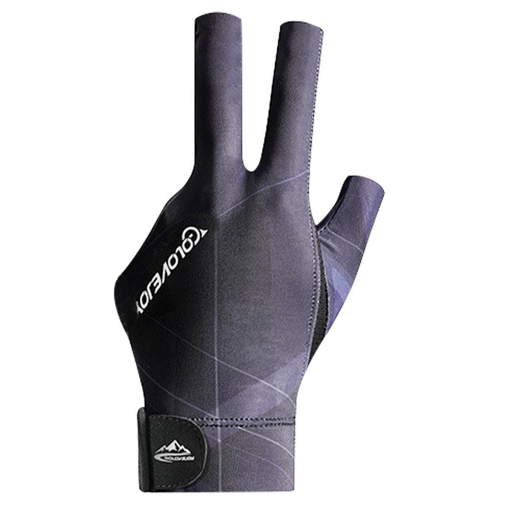 TURHA High-Quality Breathable Sport Gloves Billiard Accessories Light Non-slip Open 3 Fingers Gloves Anti Skid Gloves Billiards Gloves Three Finger Gloves