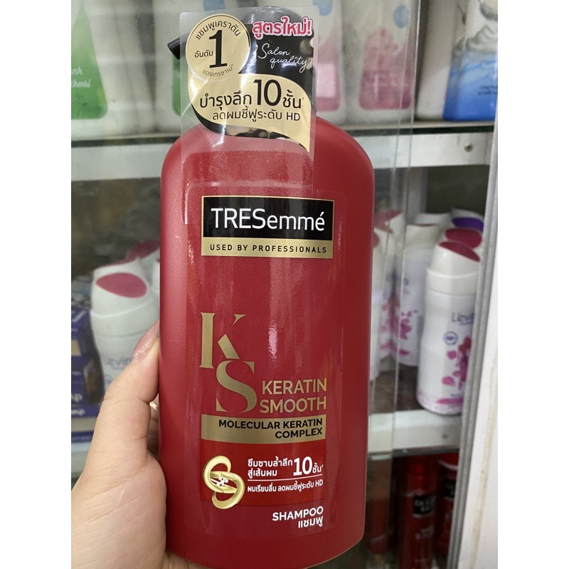 [GIAO HÀNG HỎA TỐC][HCM] Dầu gội Tresemme Thái Lan 450ml màu đỏ Keratin Smooth