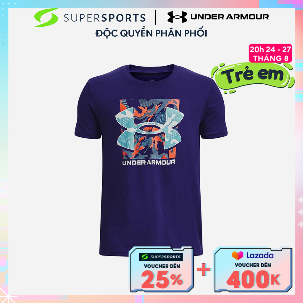 Under armour áo thun bé trai energy graphics 1377317-468