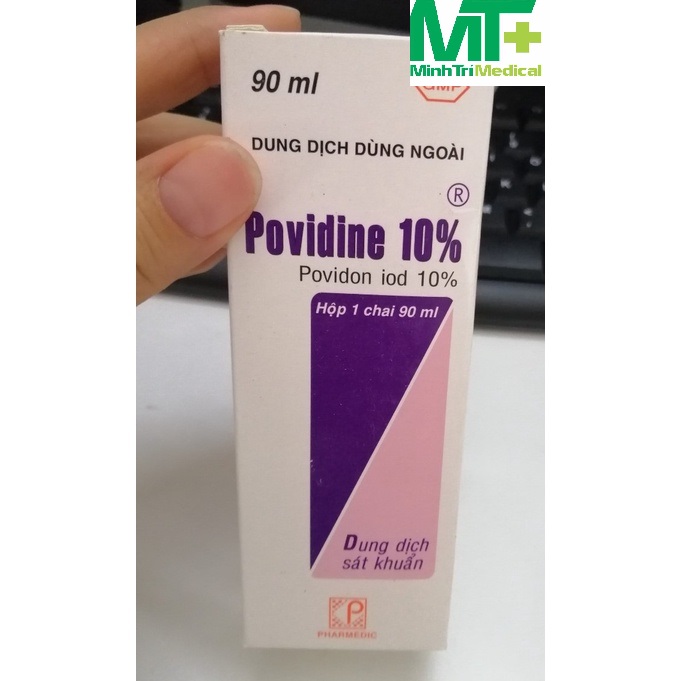 Dung dịch sát khuẩn Povidine 20ml 90ml 500ml