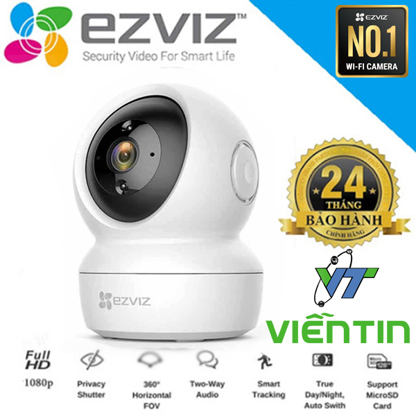 Camera Wifi 2MP EZVIZ C6N 1080P Xoay 360