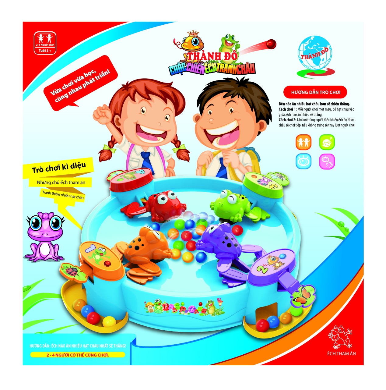 Ếch ăn Bi- đồ chơi- HUNTERSON TOYS