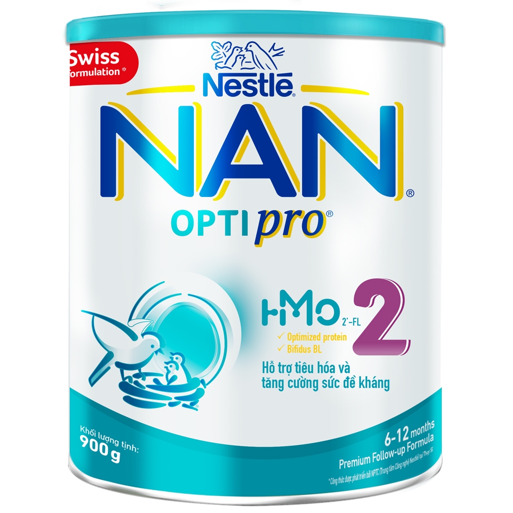 Sữa nan optipro 2 900g, hmo