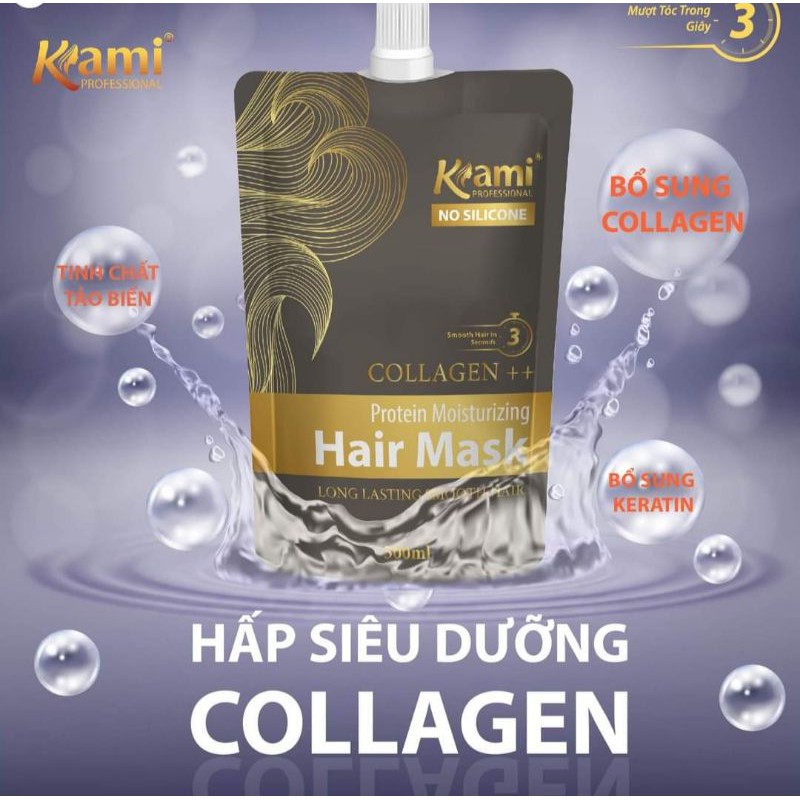 Hấp Túi Collagen kami 500ml
