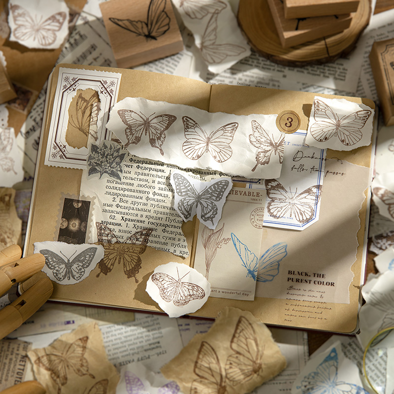 %E3%80%90InnovateWorld%E3%80%91Yoofun%20Vintage%20butterflies%20Wood%20Stamp%20Standard%20Retro%20Stamp%20for%20Scrapbooking%20Journal%20Diary%20Decor%20Stationery%20-%20Image%203