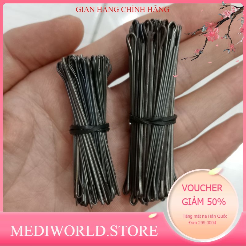 Set Kẹp tăm, kẹp xỉa, kẹp sắt dụng cụ hỗ trợ làm tóc - Mediworld.store1