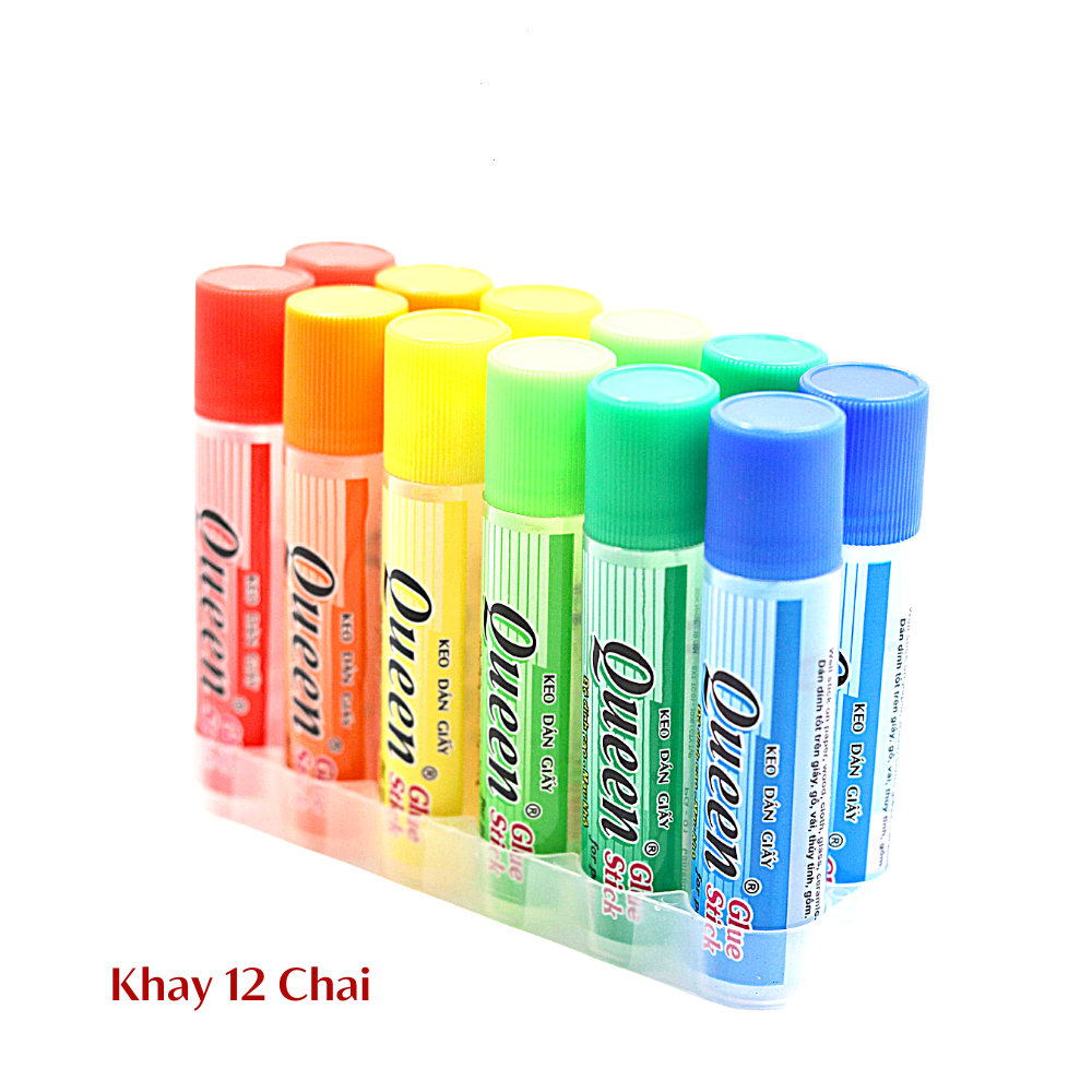 Keo Dán Giấy Queen Thể Tích (30ml)