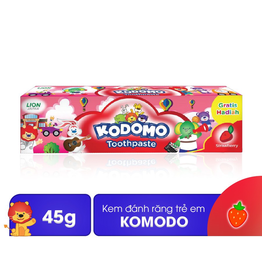 Kem Đánh Răng Trẻ Em Kodomo Thái Lan 45G