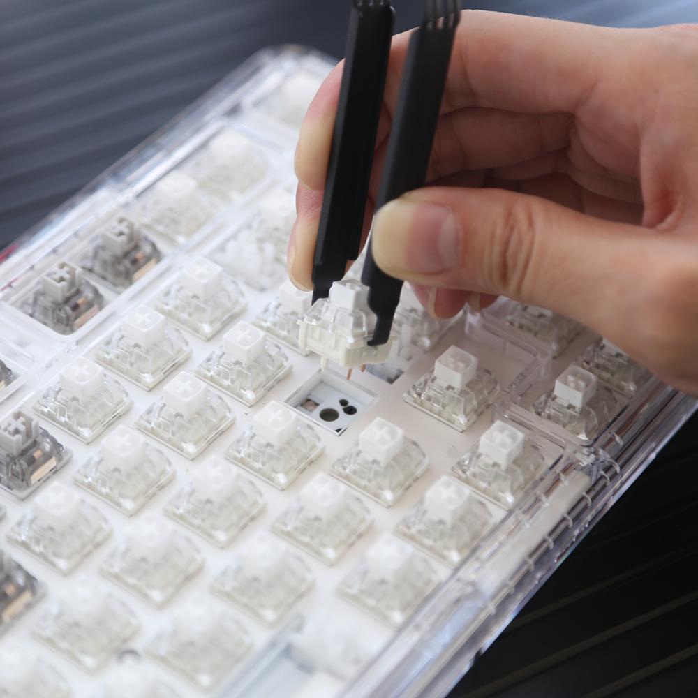 Keycap Puller Remover Non-Slip Keyboard Switches Remover Tool IC Chip Remover for Hot Swappable Mechanical Keyboards